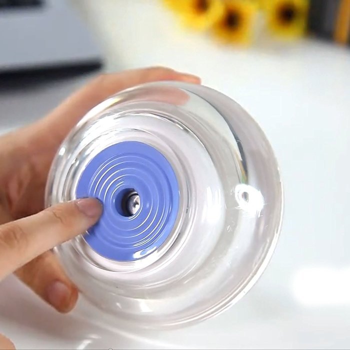 SpeedControl Air Humidifier Ultrasonic Diffuser Aromatherapy Mist Humidifier Cool Purifier, USB with Colorful...