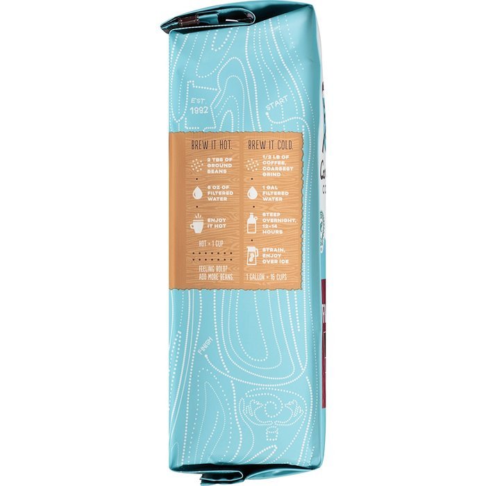 Caribou Coffee Mahogany Whole Bean, 12 Ounce Bag N32