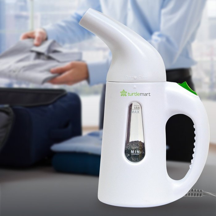 Clothing Steamer for Home Garment Steaming By Turtle Mart LLC Offers Handheld, Portable, Fast-heating, No-spill...
