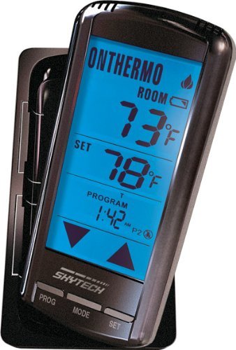 Skytech 5301P-AC Fireplace Remote Touch Screen Programmable Thermostat