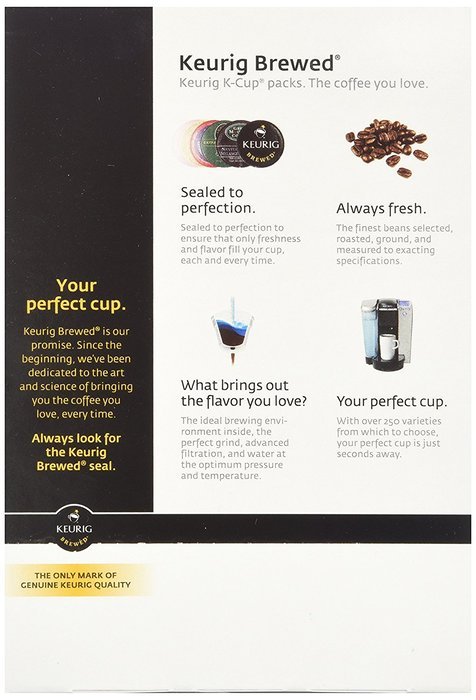 Barista Prima Decaf Coffee, Italian Roast, Rich. Dark. European., 24- Count K-Cup N3