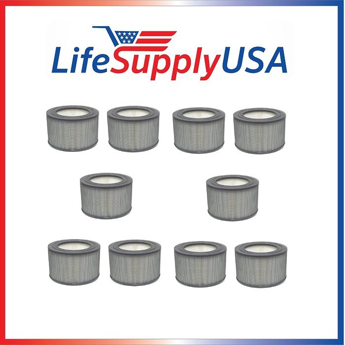 10 Pack Honeywell 24000 24500 Air Cleaner Replacement Filter - Fits 13350 13500 13501 13502 13503 13520 13523...