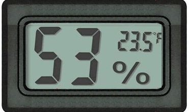 Digital Mini Instant-Read Temperature (Fahrenheit) & Humidity Gauge Thermometer (Hygrometer) &ndash; Most popular applications...