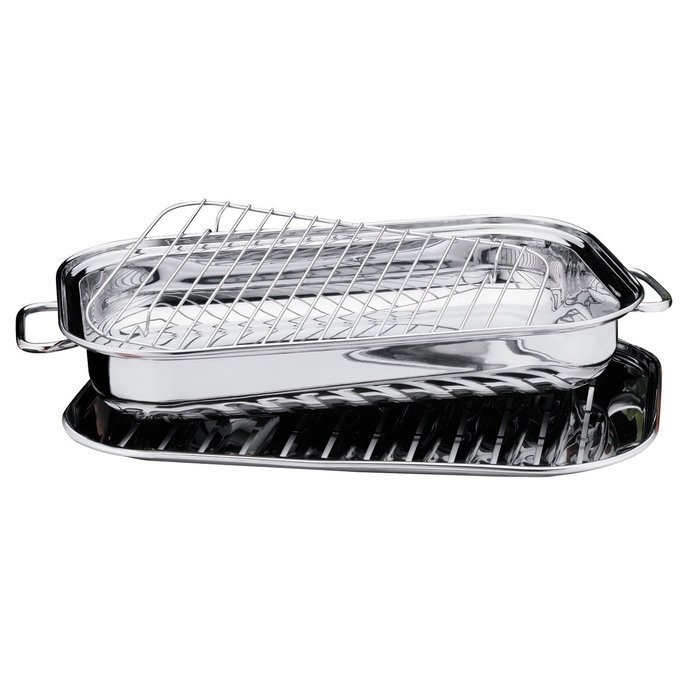 BergHOFF 15.75" Lasagna/Roasting Pan Stainless Steel