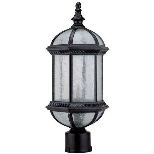 DVI OCA1304BK Hexagon Top Post Mount Light by DVI