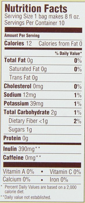 Teeccino Herbal Coffee, French Roast, Caffeine-Free, 25-Count Tea Bag N24