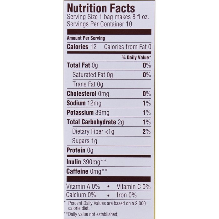 Teeccino Herbal Coffee, French Roast, Caffeine-Free, 25-Count Tea Bag N25