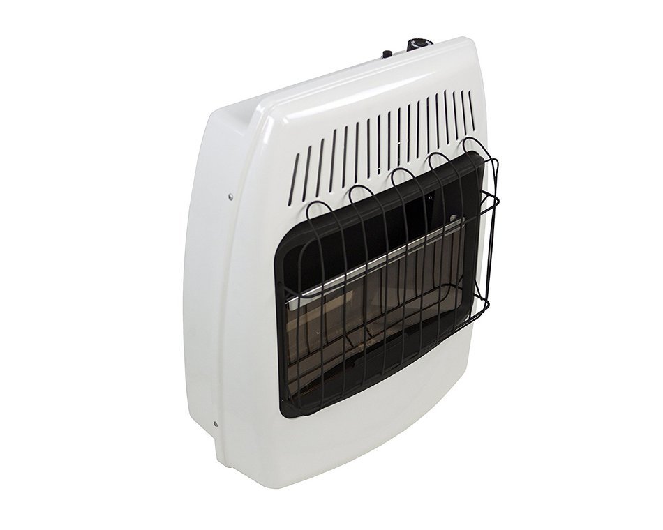 Dyna-Glo BF20PMDG 20,000 BTU Liquid Propane Blue Flame Vent Free Wall Heater N6