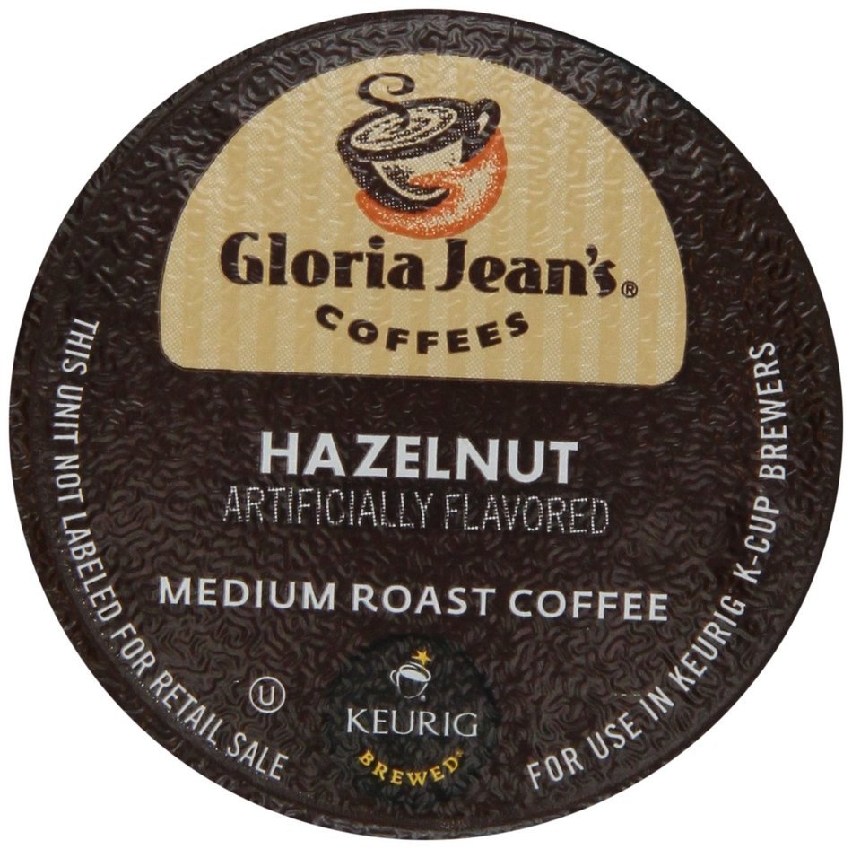 Gloria Jean's Hazelnut, K-Cup for Keurig Brewers, 48 Count N9