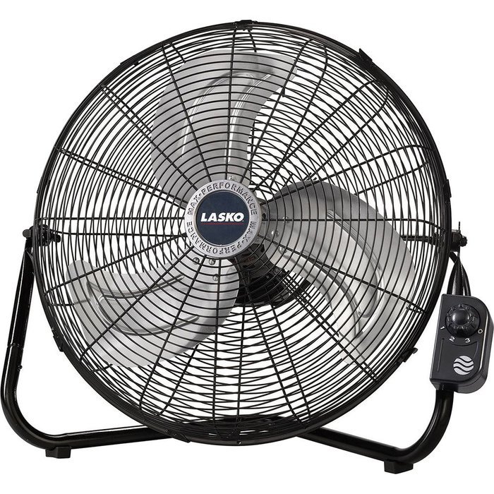 Lasko Lasko H20600 20" HV Floor Fan BlackSilver Cooling H20600