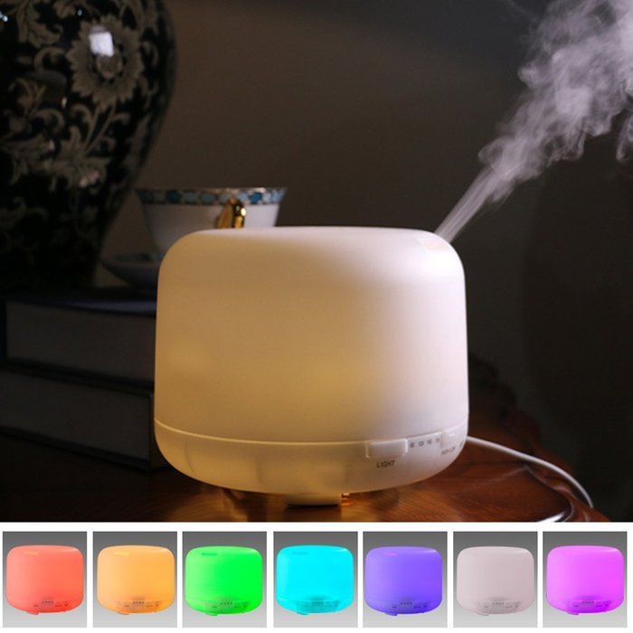 ACCENTORY Home Air Humidifier Aromatherapy Essential Oil Diffuser with ...