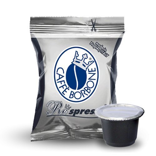 Caff&egrave; Borbone NESPRESSO Compatible Espresso Capsules - The real traditional ITALIAN coffee from Napoli - Made... N6