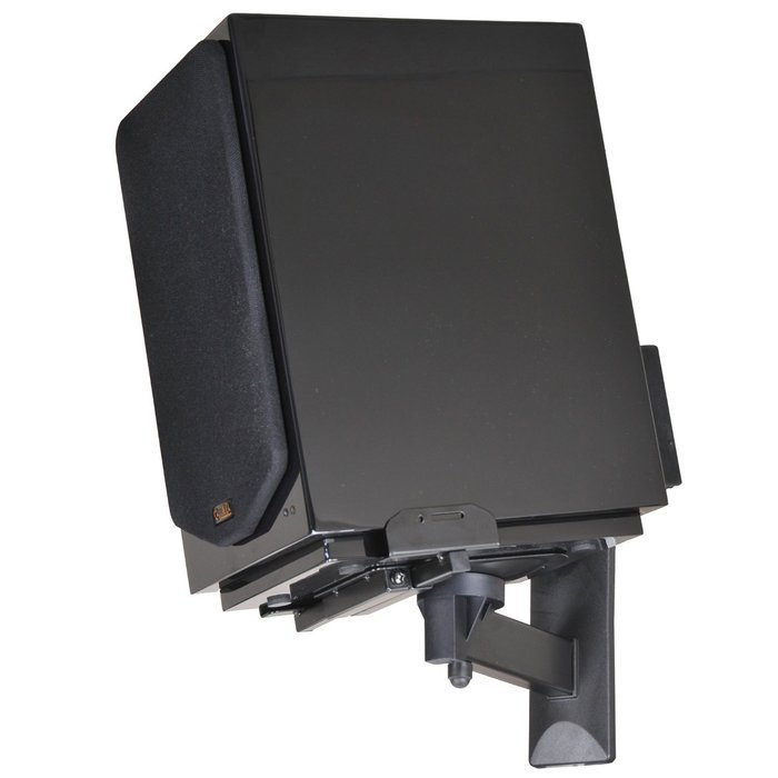 VideoSecu One Pair of Side Clamping Speaker Mounting Bracket with Tilt and Swivel for Large Surrounding Sound... N5