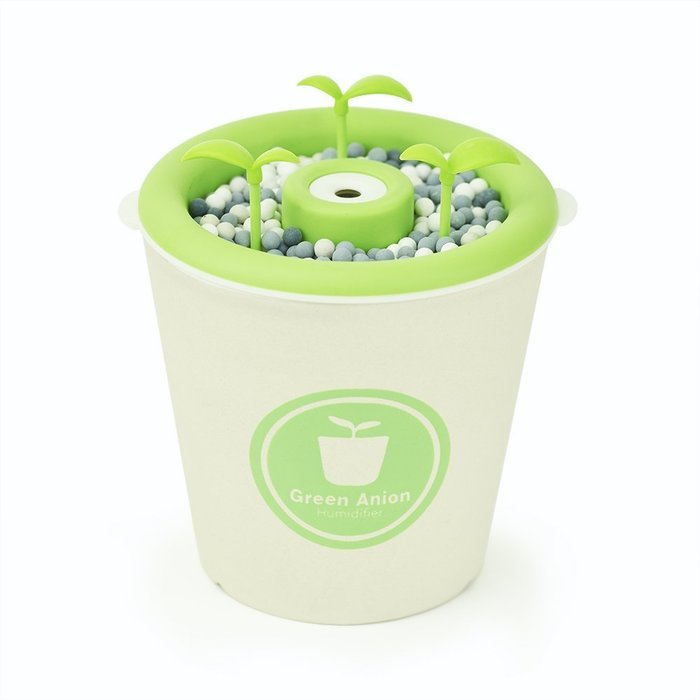 Soloking ceramic anion potted plant humidifier,Portable 280ml Essential Oil Diffuser Aromatherapy,Cool Mist Aroma...