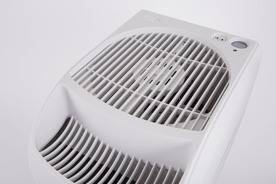 AIRCARE SS390DWHT Space-Saver Evaporative Humidifier, White N6