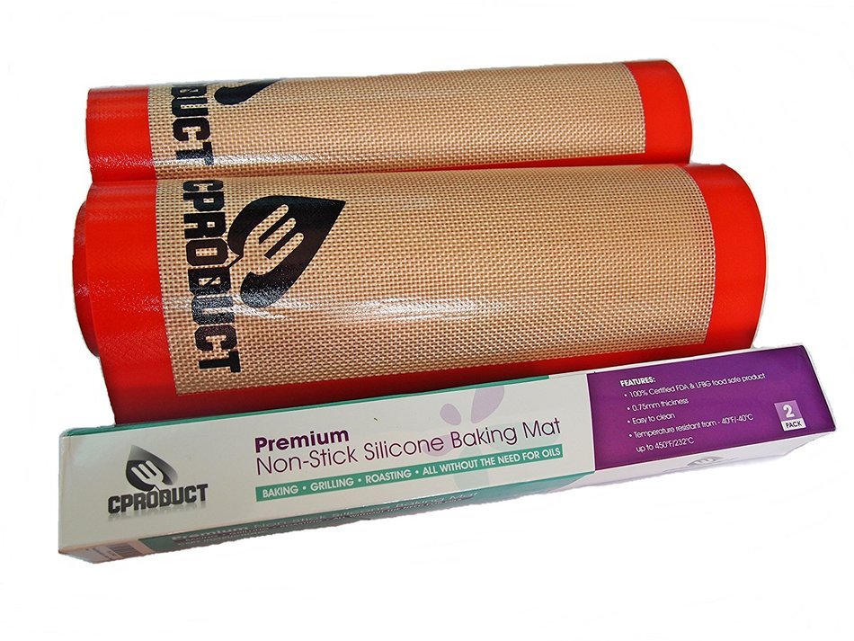 CProduct Non-Stick Silicone Baking Mat - 2 Pack N3