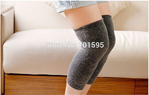 UltiSmart(TM)New 2 COLOR Soft Warm Winter Braces and Support Kneepad for Cyclists Morning Exercise Workers Sportsmen... N4