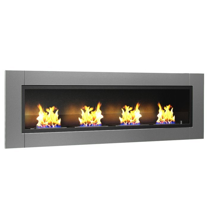 Moda Flame Wraith Ventless Bio Ethanol Wall Mounted Fireplace