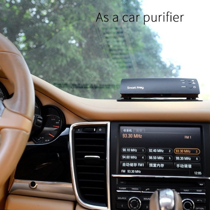 TLTE@ New design car air purifier with car charger and USB plug air purifier for car Air purification + sweet... N4