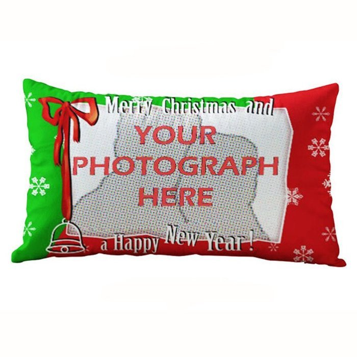 Pillow Cover,Haoricu Christmas Snowflake Rectangle Cotton Line Pillow Cases Cushion Covers (F2) N2