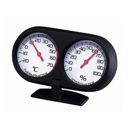 CARMATE SZ43 CAR Sedan Jeep VAN SUV RV Analogue CLASSIC thermometer hygrometer Twins METER Gauge N3