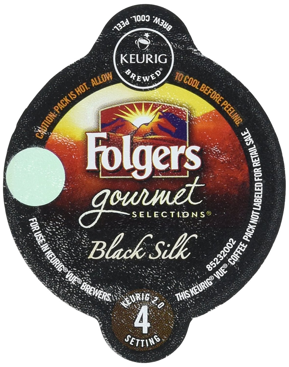 Keurig Vue Cup Folgers Black Silk - 16 Pack free image download