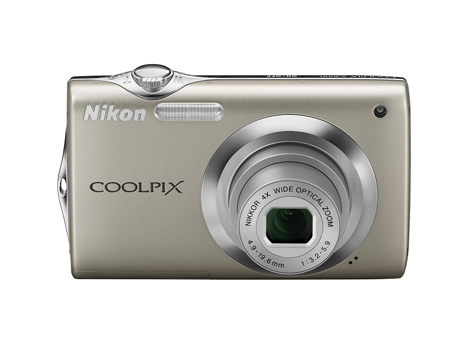 Nikon Coolpix S3000 12.0MP Digital Camera with 4x Optical Vibration Reduction (VR) Zoom and 2.7