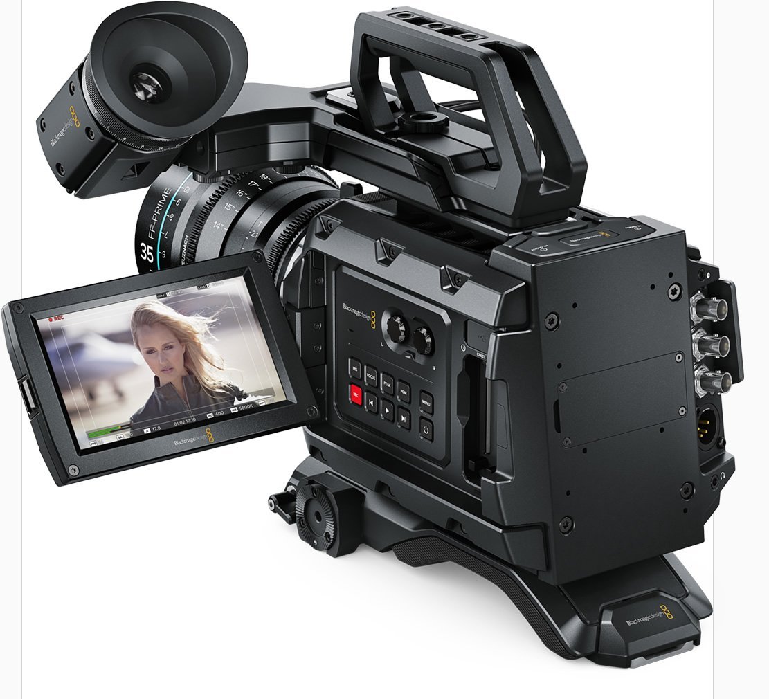 Blackmagic Design URSA Mini 4K Camera with PL Mount, 4K Super 35 Sensor ...