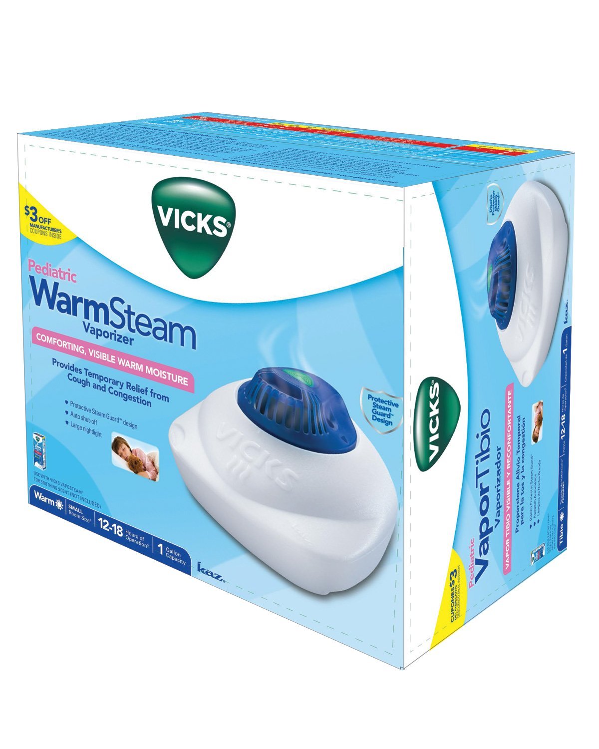 Vicks Nursery 1 Gallon Vaporizer with Night-Light free image download