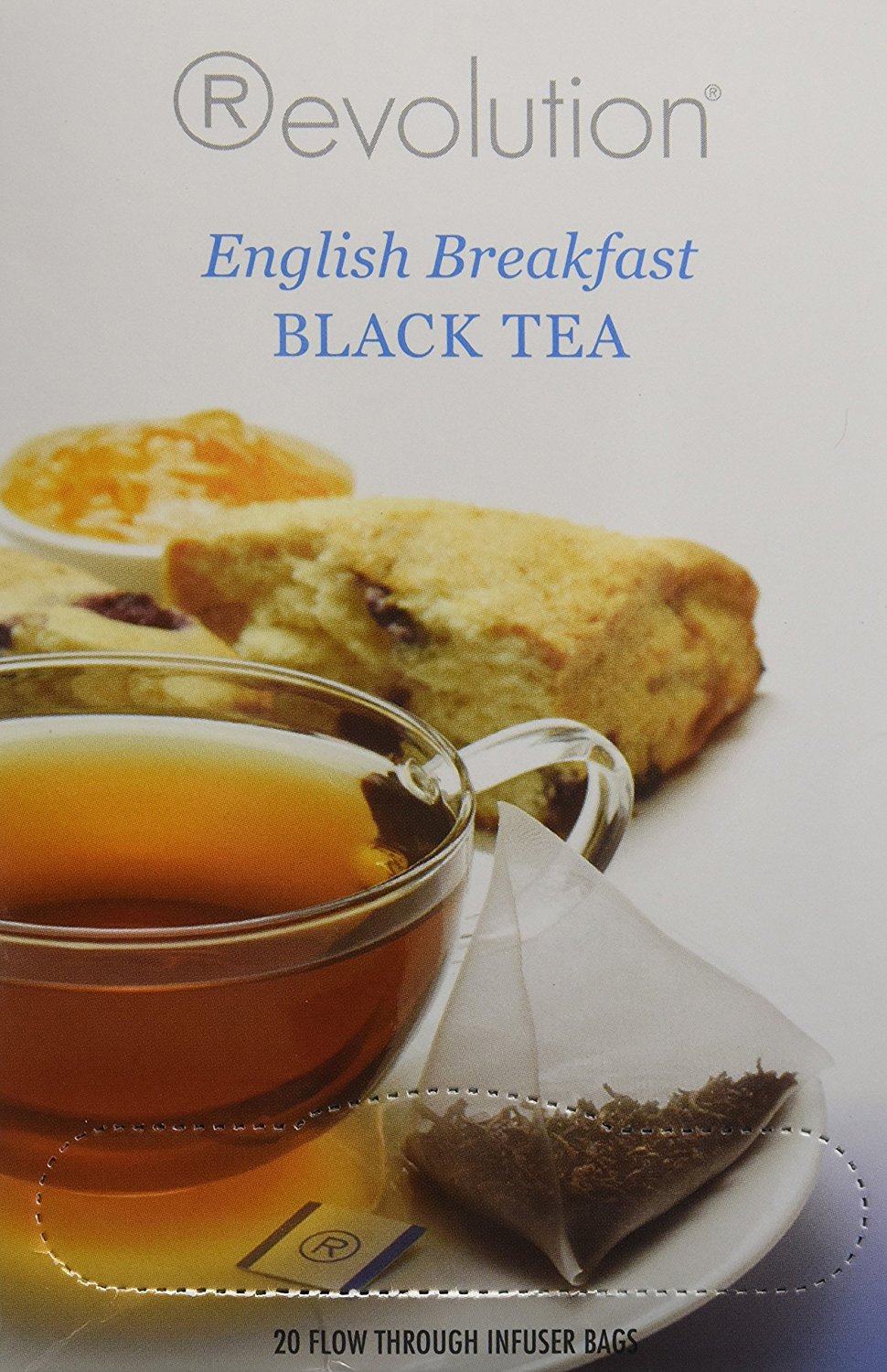 Revolution Tea Bags English Breakfast Black Tea 20 Count N2 free