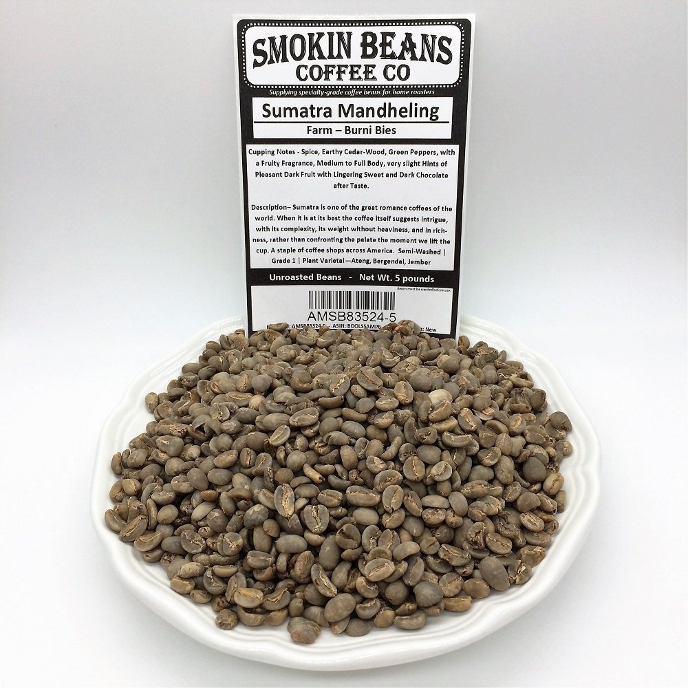 Illustration of Best Sumatra Mandheling Coffee Beans