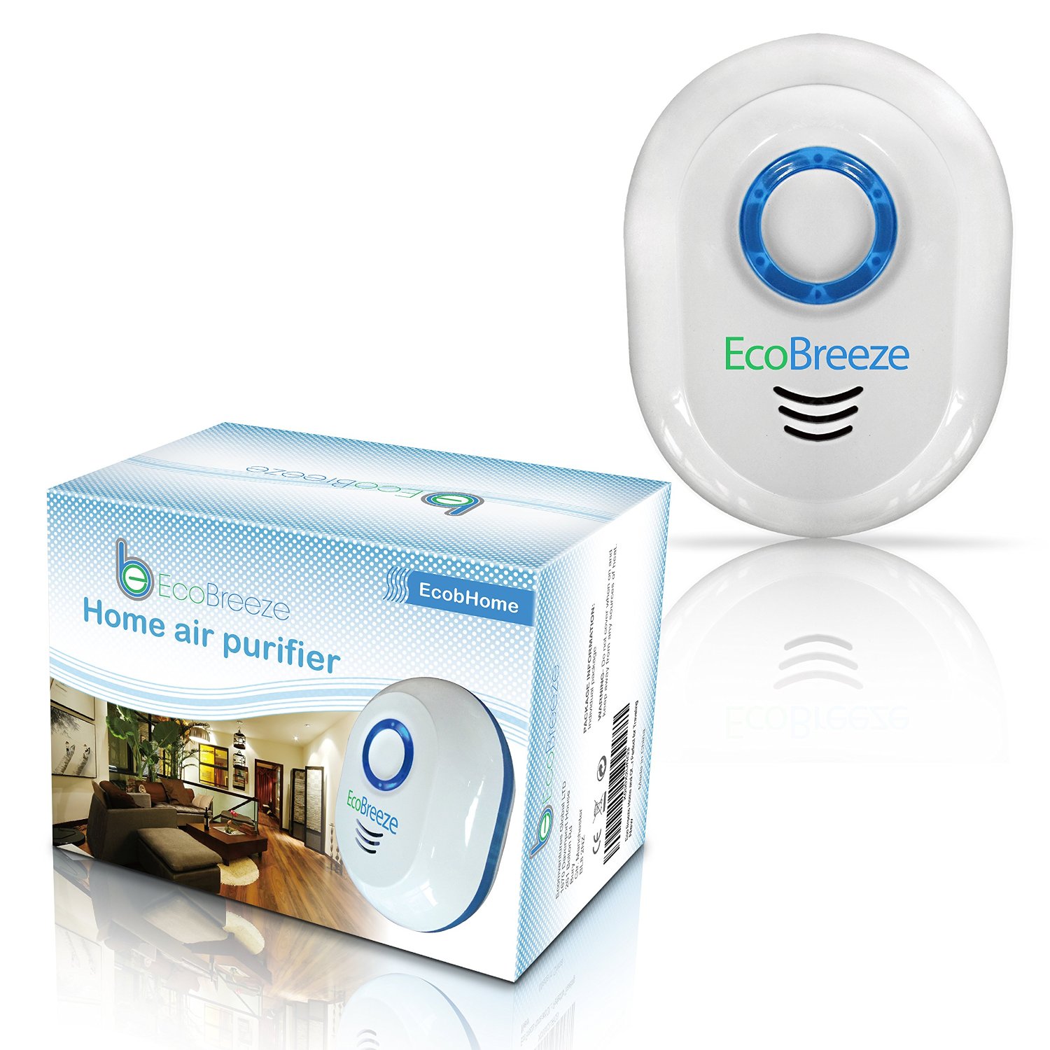 Eco Breeze Home and Office Air Purifier - Bad Odor Eliminator - Best ...