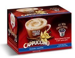 Hills Bros French Vanilla Cappuccino Keurig K-Cups, 12 Count