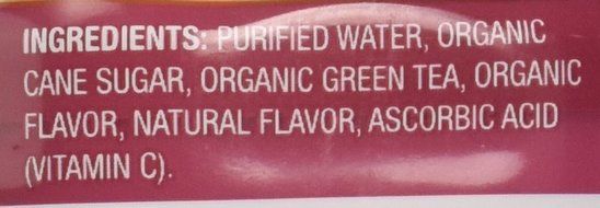 Teas' Tea Organic Lightly Sweet, Pomegranate Blueberry Green Tea, 16.9 Ounce (Pack of 12) N4