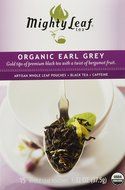 Mighty Leaf Organic Earl Grey Tea -- 15 Tea Bags, 1.32oz (37.5g)