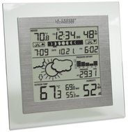 La Crosse Technology WS-9257U-IT Wireless Barometer Station with Forecaster, Moon Phase, In/Out Temperature, Humidity N3