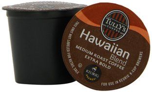 Tully's Coffee Hawaiian Blend K-Cups, 80 Count N3