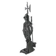 Design Toscano The Black Knight Fireplace Tool Ensemble N3