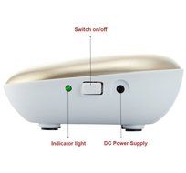 ABY Car Anion Air Purifier Car Negative Ion Freshener With Car Cigarette Lighter, USB Charger Power N3