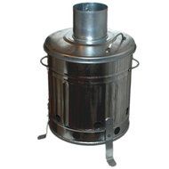 15L Litre Mini Incinerator Small Burner Fire Bin - Ideal for Burning Paper, Leaves, Wood, Rubbish by S&amp;MC Gardenware