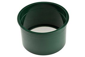 SE GP4-40 5.5-Inch Mini Stackable Sifting Pan, 40 Holes/Square Inch by SE