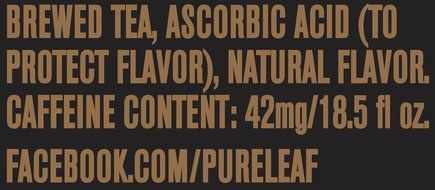 Pure Leaf Iced Tea, Unsweetened, Real Brewed Tea, 0 Calories, 18.5 Ounce (Pack of 12) N13