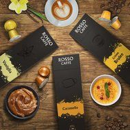 Rosso Caffe Sweet Flavors Pack for all Nespresso Original Line Machine, 60 Pods N2