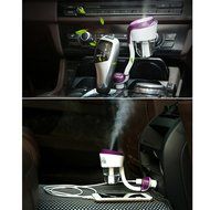 Car Humidifier, USB Portable Mini Auto Car Air Humidifier and Aromatherapy Essential Oil Car Diffuser Air Purifier... N12