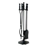 Minuteman International X300460 4-Tool Fire Set, Black