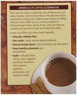 Teeccino Herbal Coffee, French Roast, Caffeine-Free, 25-Count Tea Bag N28