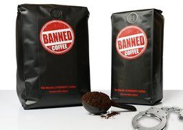 Banned Coffee | The Strongest Coffee in the world | Super Strong Caffeine Content | Our Best Medium Dark Roast... N8