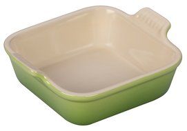 Le Creuset Heritage Stoneware 5&quot; Square Dish, Palm