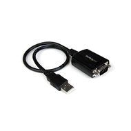 StarTech.com 1 Port USB to Null Modem RS232 DB9 Serial DCE Adapter Cable with FTDI, Black (ICUSB232FTN ) N15