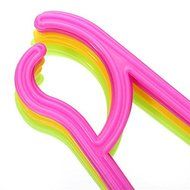 10PCS Kids Children Child Baby Non-Slip Plastic Garment Clothes Coat Hanger Hooks